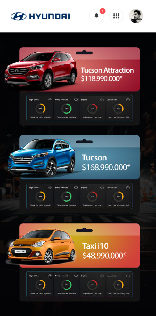 UX/UI web design - Hyundai - grupoarbol